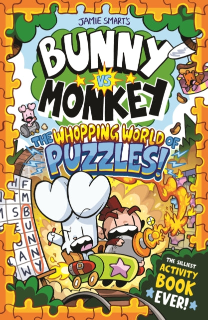 Bunny vs Monkey: The Whopping World of Puzzles (a Phoenix Comic Book, from the million-selling Jamie Smart, Illustrator of the Year) - Book from The Bookhouse Broughty Ferry- Just £6.99! Shop now