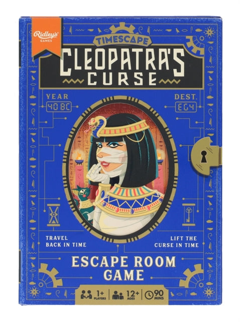 Timescape: Cleopatra's Curse : An Escape Room Game - Book from The Bookhouse Broughty Ferry- Just £12! Shop now