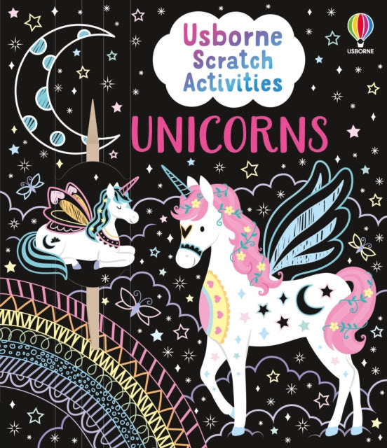 Usborne Scratch Activities Unicorns - Book from The Bookhouse Broughty Ferry- Just £7.99! Shop now