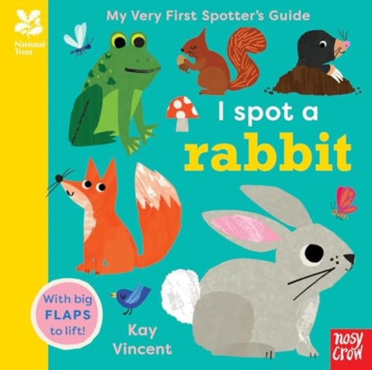 National Trust: My Very First Spotter's Guide: I Spot A Rabbit - Book from The Bookhouse Broughty Ferry- Just £7.99! Shop now