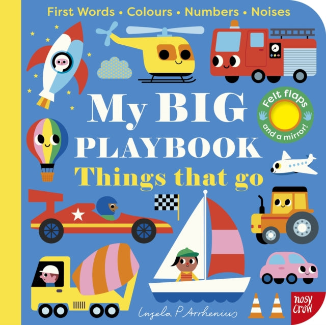 My BIG Playbook: Things That Go - Book from The Bookhouse Broughty Ferry- Just £9.99! Shop now