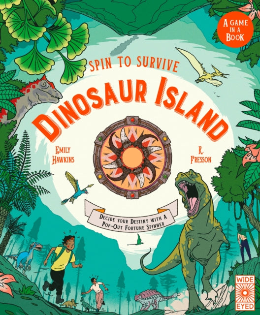 Spin to Survive: Dinosaur Island - Book from The Bookhouse Broughty Ferry- Just £20! Shop now