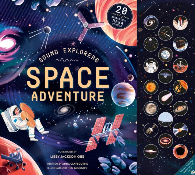 Sound Explorers: Space Adventure : 20 Incredible NASA Sounds - Book from The Bookhouse Broughty Ferry- Just £14.99! Shop now