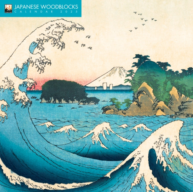 Japanese Woodblocks Wall Calendar 2025 (Art Calendar) - Book from The Bookhouse Broughty Ferry- Just £10.99! Shop now