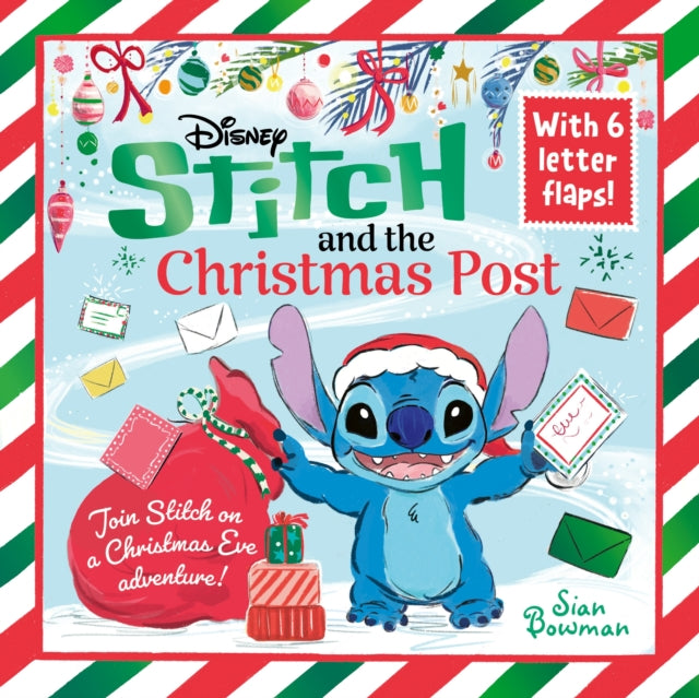 Disney Stitch and the Christmas Post : With 6 lift-the-flap letters to open and read! - Book from The Bookhouse Broughty Ferry- Just £8.99! Shop now