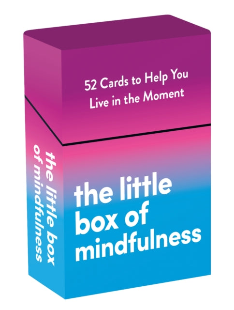 The Little Box of Mindfulness : 52 Cards to Help You Live in the Moment - Book from The Bookhouse Broughty Ferry- Just £8.99! Shop now
