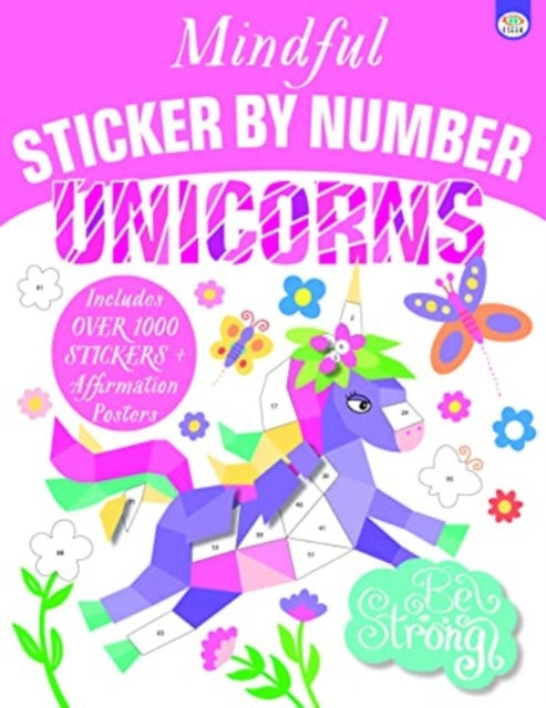 Mindful Sticker by Number Unicorns - Book from The Bookhouse Broughty Ferry- Just £8.99! Shop now