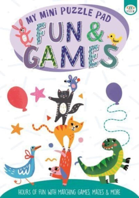 My Mini Puzzle Pad Fun & Games - Book from The Bookhouse Broughty Ferry- Just £6.99! Shop now