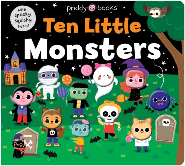 Ten Little Monsters (Little Squishies) - Book from The Bookhouse Broughty Ferry- Just £9.99! Shop now