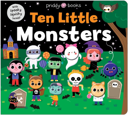 Ten Little Monsters (Little Squishies) - Book from The Bookhouse Broughty Ferry- Just £9.99! Shop now