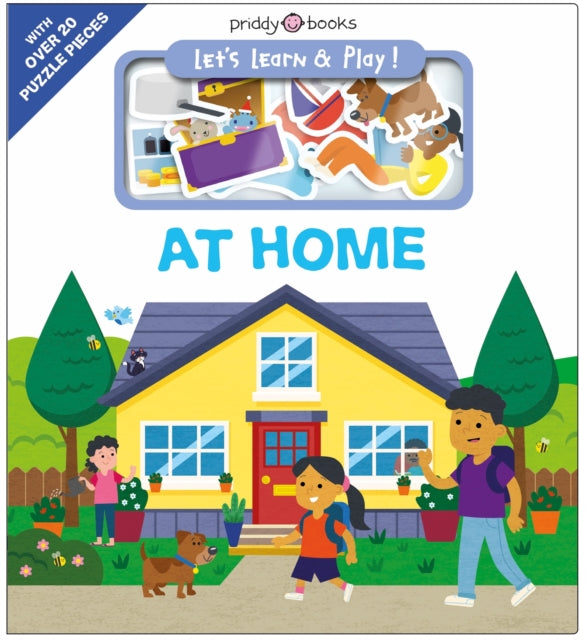 At Home : with over 20 puzzle pieces - Book from The Bookhouse Broughty Ferry- Just £12.99! Shop now