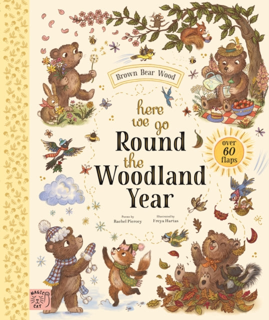 Here We Go Round the Woodland Year : A Lift-the-Flap Book (With Over 60 Flaps) - Book from The Bookhouse Broughty Ferry- Just £16.99! Shop now