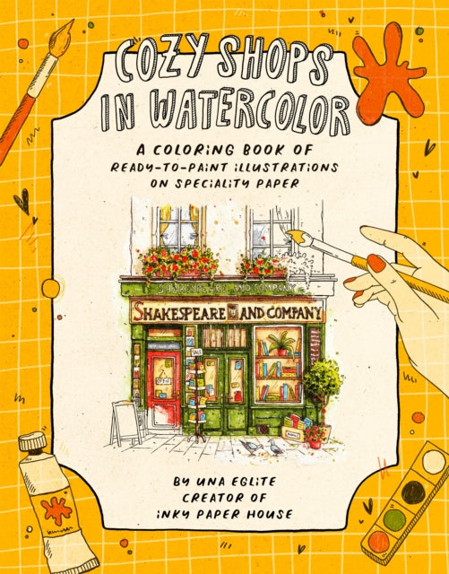 Cozy Shops in Watercolor - Book from The Bookhouse Broughty Ferry- Just £25.19! Shop now