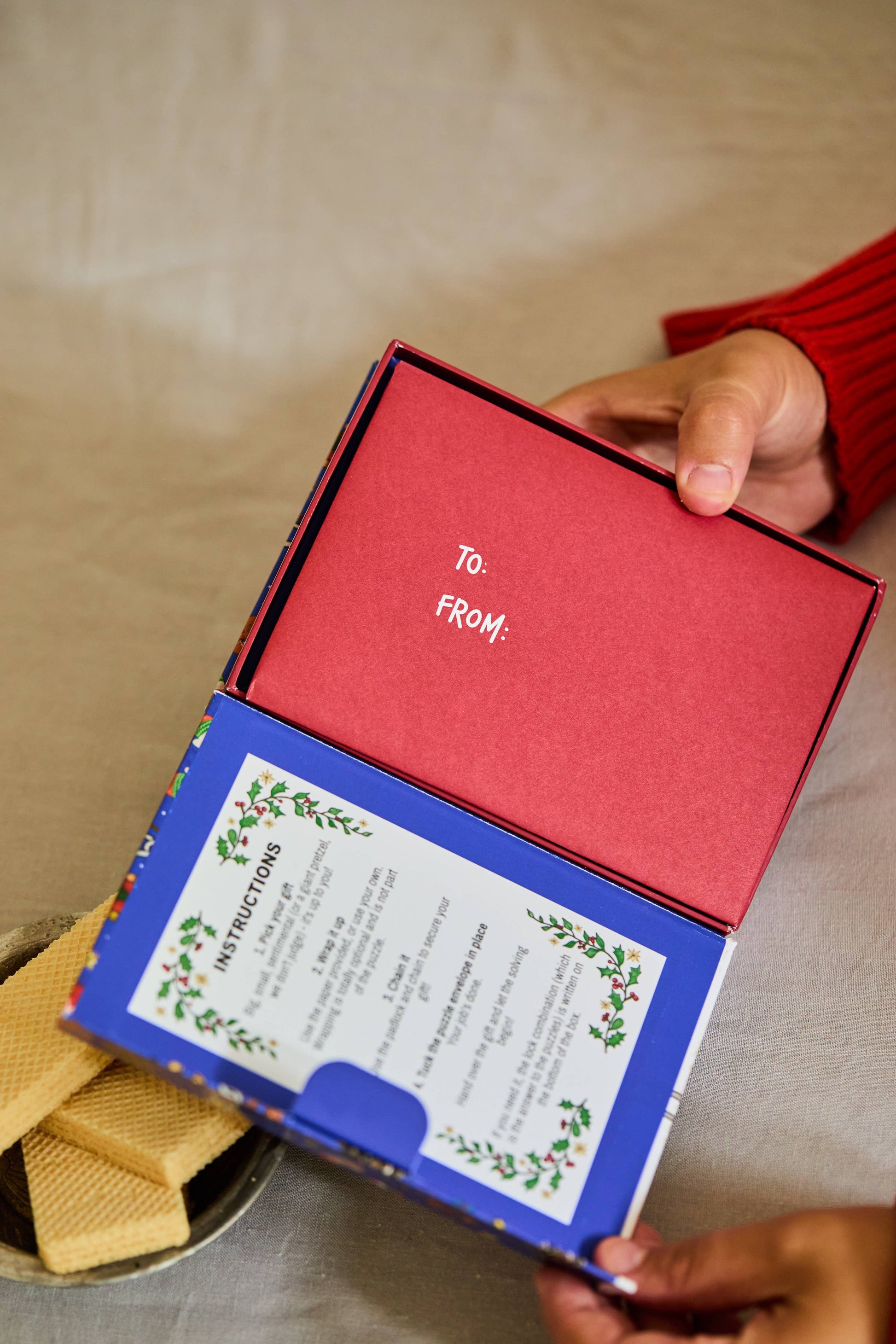 NEW Padlock'd Festive : An Escape Room Lock and Chain Game -  from The Bookhouse Broughty Ferry- Just £16.99! Shop now