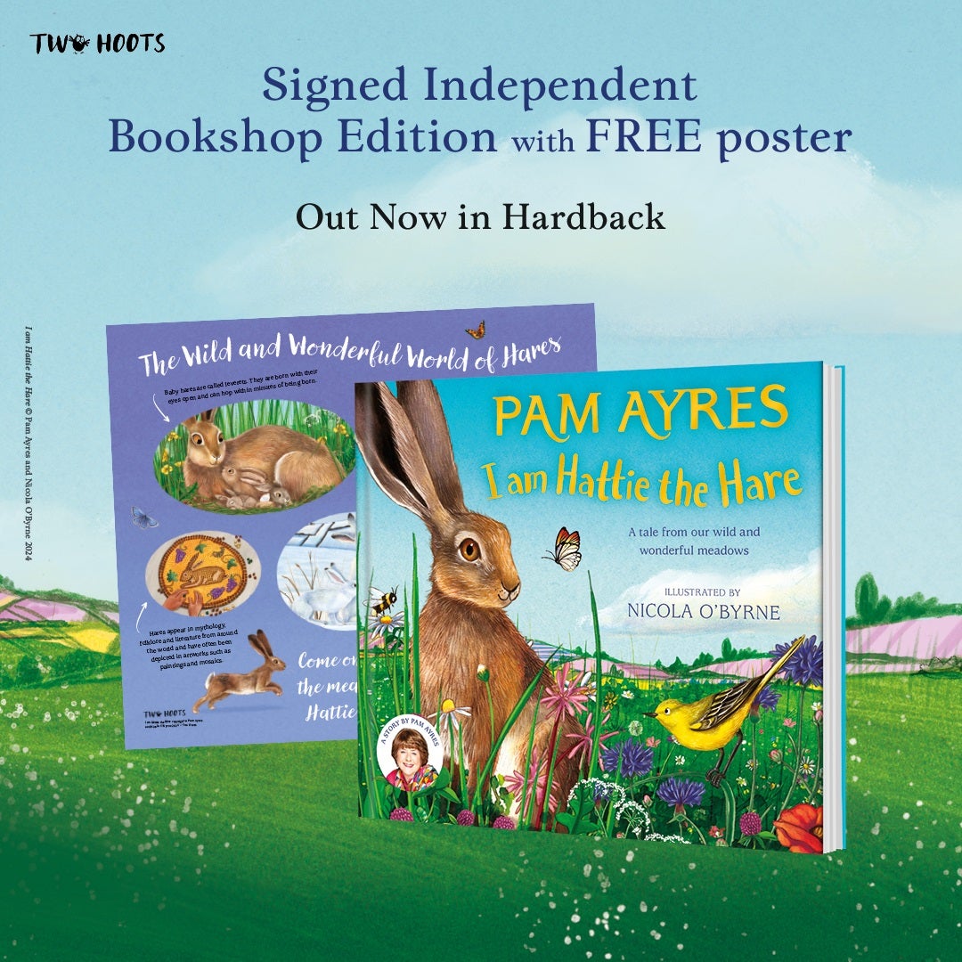 I am Hattie the Hare - SIGNED INDEPENDENT BOOKSHOP EDITION - WITH FREE POSTER - Book from The Bookhouse Broughty Ferry- Just £12.99! Shop now
