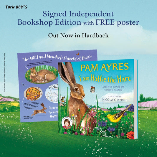 I am Hattie the Hare - SIGNED INDEPENDENT BOOKSHOP EDITION - WITH FREE POSTER - Book from The Bookhouse Broughty Ferry- Just £12.99! Shop now