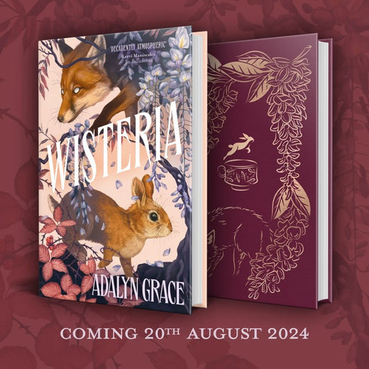 Wisteria - SIGNED LIMITED EDITION FIRST EDITION - Book from The Bookhouse Broughty Ferry- Just £20! Shop now