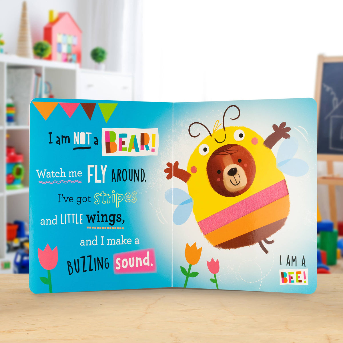 I am Not a Bear! Touch and Feel Sound Book - Book from The Bookhouse Broughty Ferry- Just £12.99! Shop now