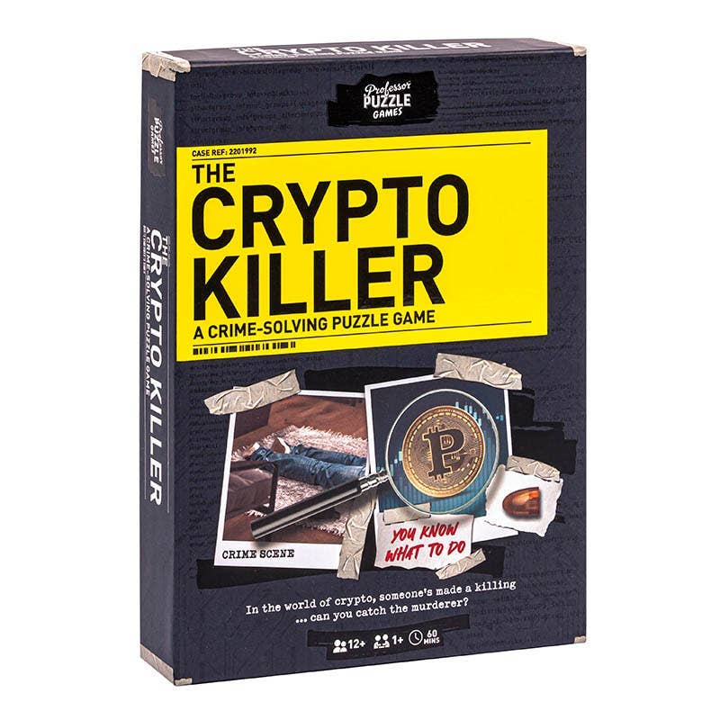 Murder Mystery: Crypto Killer -  from The Bookhouse Broughty Ferry- Just £10! Shop now