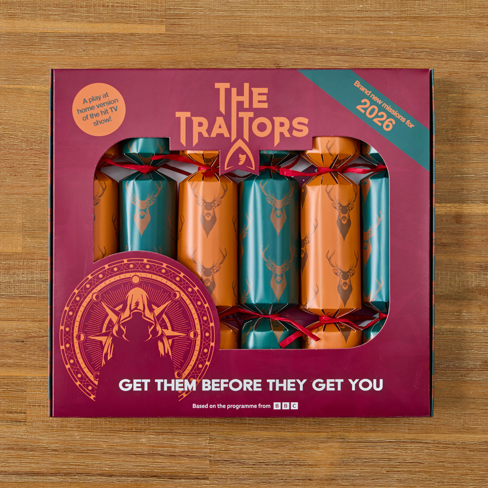 Traitors 2026 | Christmas Crackers | NEW Christmas 2026! -  from The Bookhouse Broughty Ferry- Just £25! Shop now