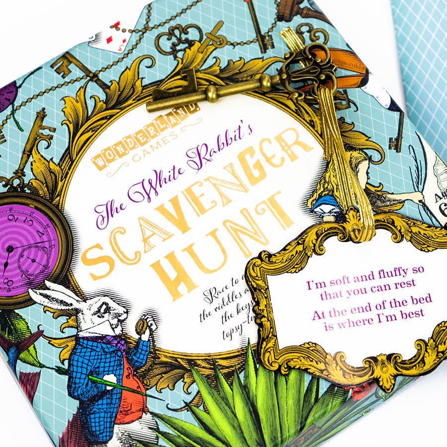 The White Rabbit's Scavenger Hunt -  from The Bookhouse Broughty Ferry- Just £9.99! Shop now