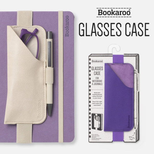 Bookaroo Glasses Case - Turquoise - Gift from The Bookhouse Broughty Ferry- Just £8.99! Shop now