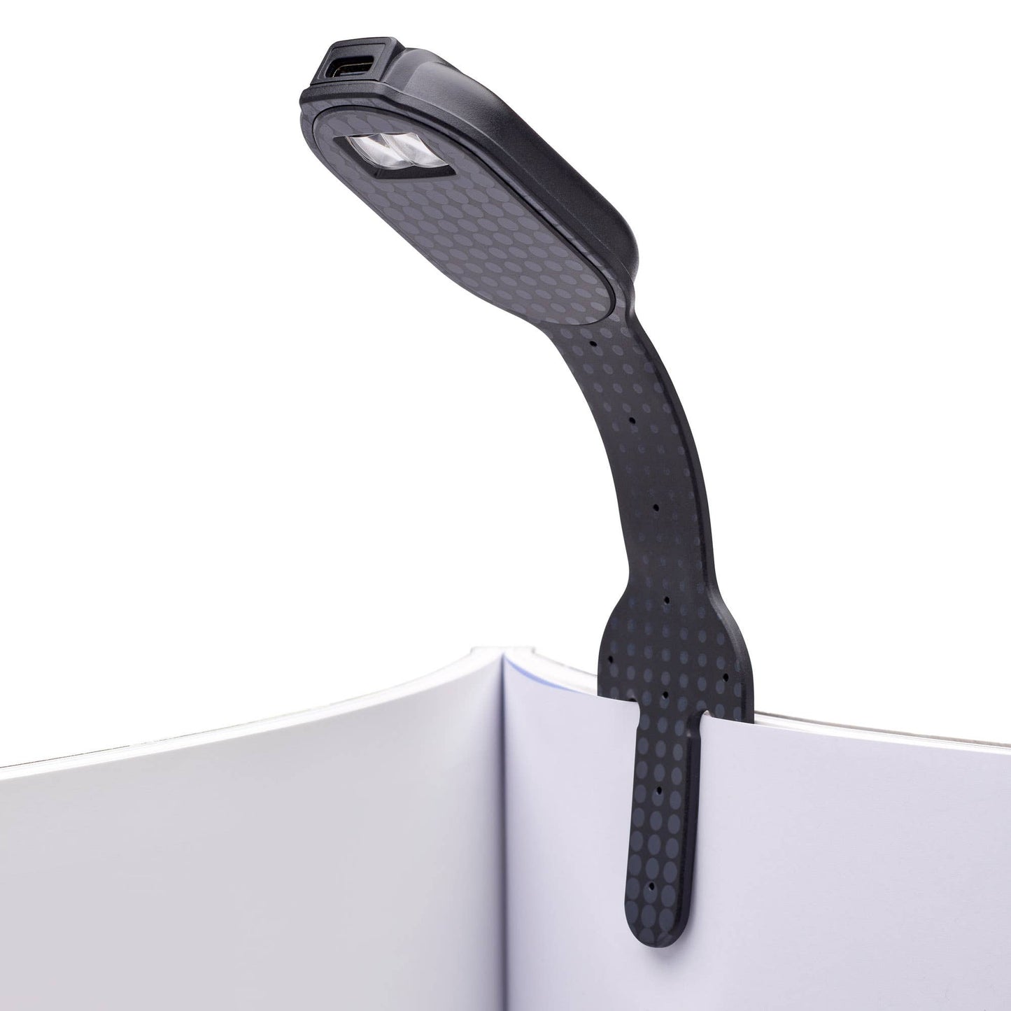 Flexilight Rechargeable Booklight & Bookmark - Black Dots - Book Accessory from The Bookhouse Broughty Ferry- Just £19.99! Shop now