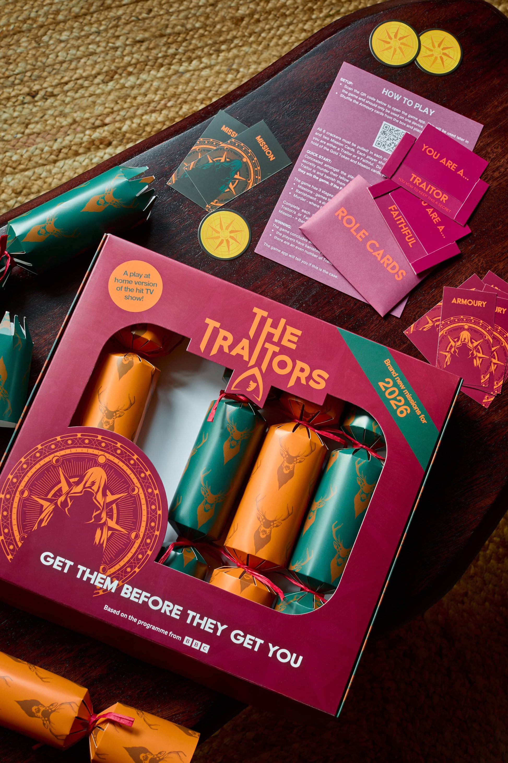 Traitors 2026 | Christmas Crackers | NEW Christmas 2026! -  from The Bookhouse Broughty Ferry- Just £25! Shop now