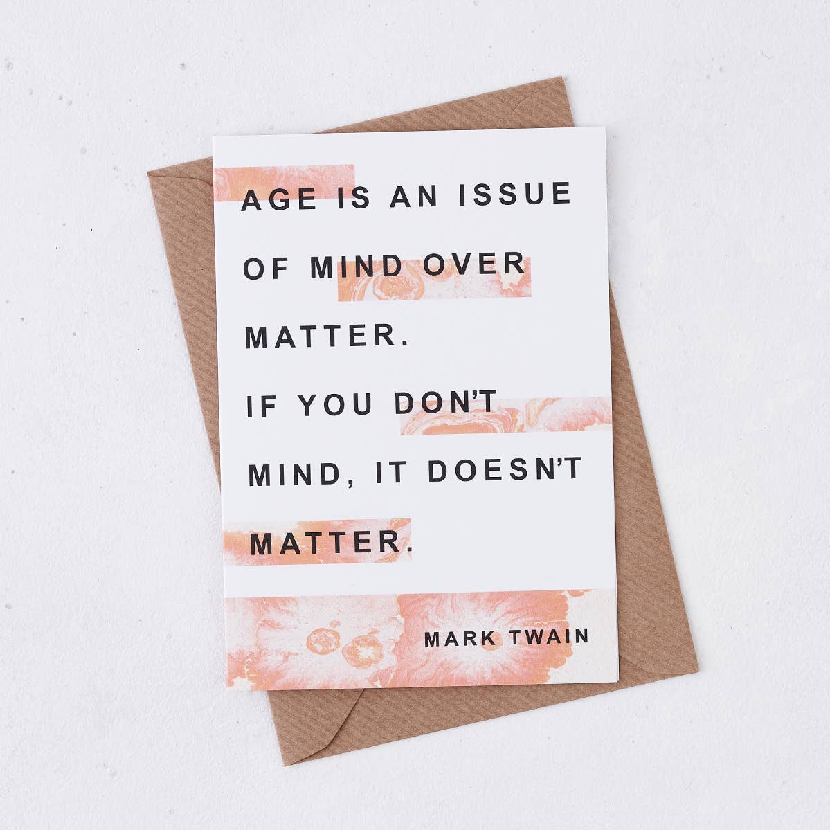 Age Is An Issue Birthday Card -  from The Bookhouse Broughty Ferry- Just £3.95! Shop now