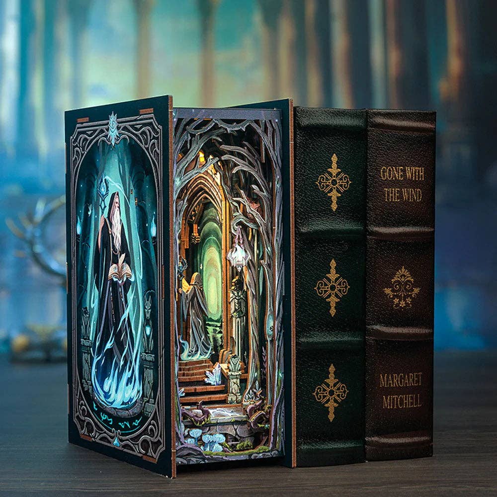 DIY Book Nook Kit - The Gate of Wonderland - Craft Kit from The Bookhouse Broughty Ferry- Just £44.95! Shop now