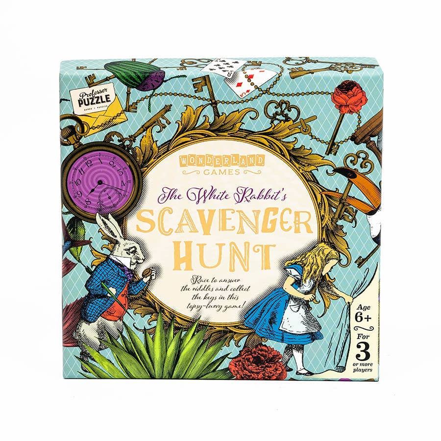The White Rabbit's Scavenger Hunt -  from The Bookhouse Broughty Ferry- Just £9.99! Shop now