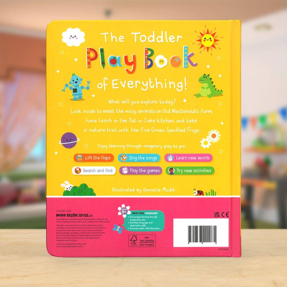 Board Books The Toddler Play Book of Everything! - Book from The Bookhouse Broughty Ferry- Just £8.99! Shop now