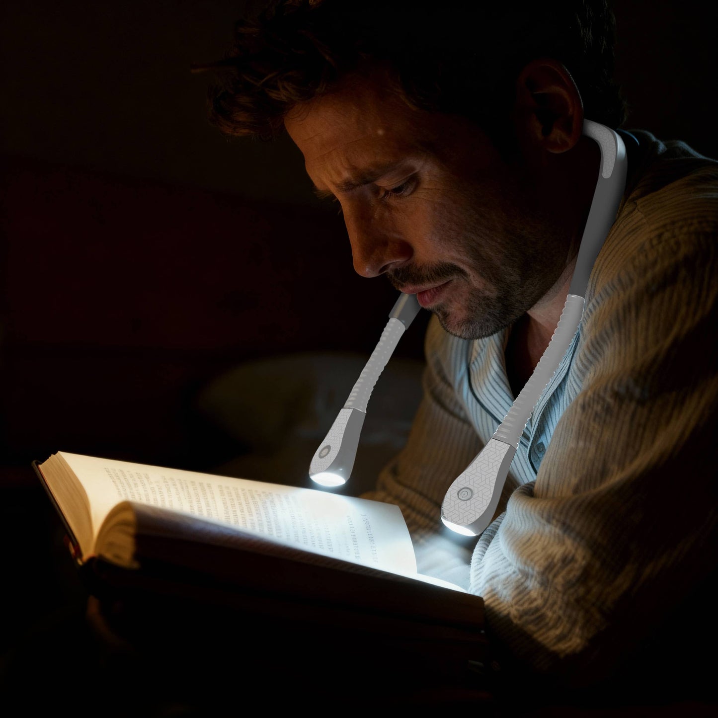 Neklite Booklight - White - Book Accessory from The Bookhouse Broughty Ferry- Just £26.99! Shop now