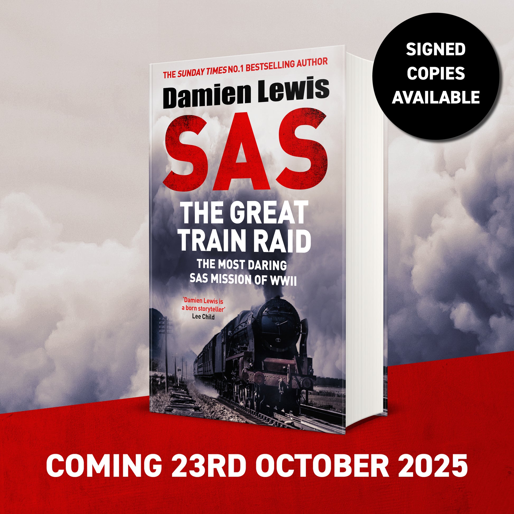 SAS The Great Train Raid - SIGNED EDITION - Book from The Bookhouse Broughty Ferry- Just £22.50! Shop now