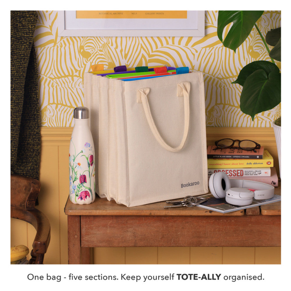 BOOKAROO BAGAROO - BRIGHT - Book Accessory from The Bookhouse Broughty Ferry- Just £26.99! Shop now