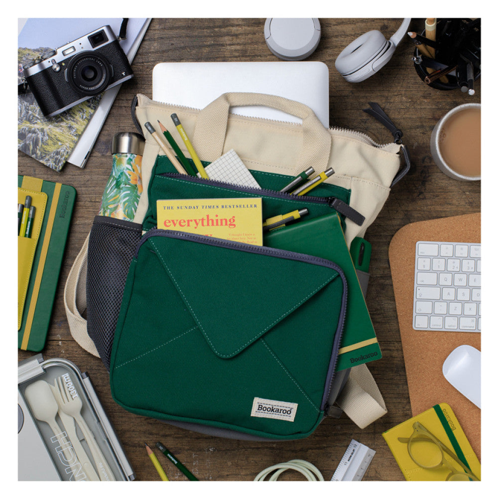 BOOKAROO BOOK (RUCK) SACK - FOREST GREEN - Gift from The Bookhouse Broughty Ferry- Just £53.99! Shop now