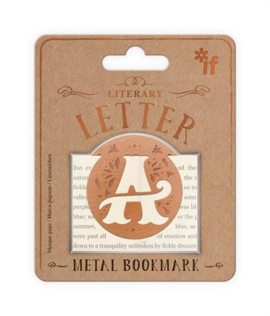Literary Letters Bookmarks - Letters A - Gift from The Bookhouse Broughty Ferry- Just £5.99! Shop now