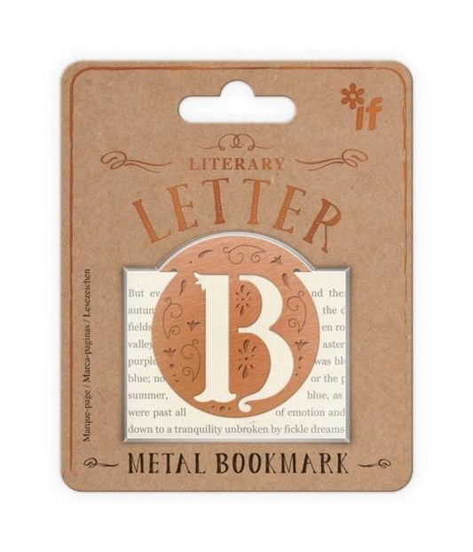 Literary Letters Bookmarks - Letters B - Gift from The Bookhouse Broughty Ferry- Just £5.99! Shop now