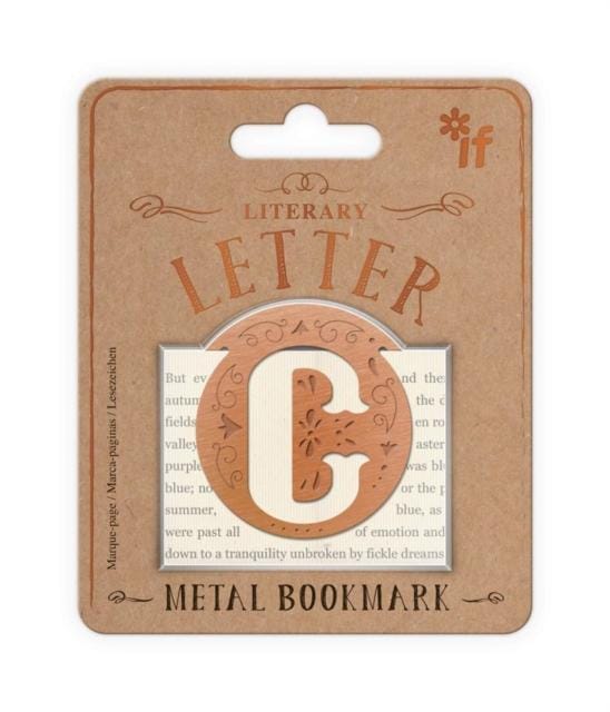 Literary Letters Bookmarks - Letters C - Gift from The Bookhouse Broughty Ferry- Just £5.99! Shop now