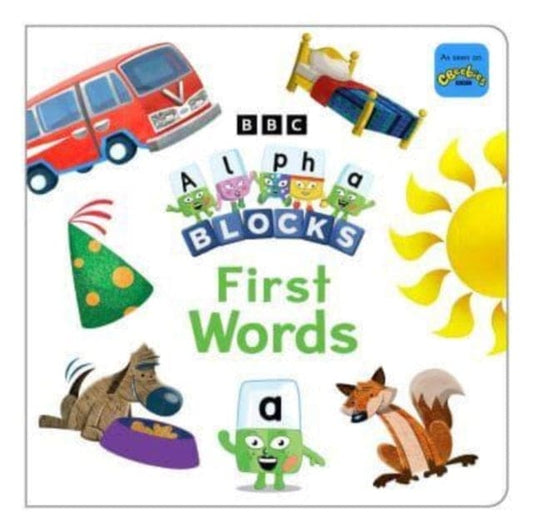 Alphablocks First Words - Book from The Bookhouse Broughty Ferry- Just £6.99! Shop now